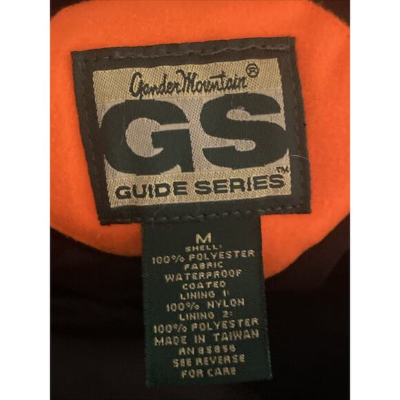 Gander Mountain Guide Series Jacket Mens M Blaze Orange Insulated Heavy Hunting - Picture 2 of 16